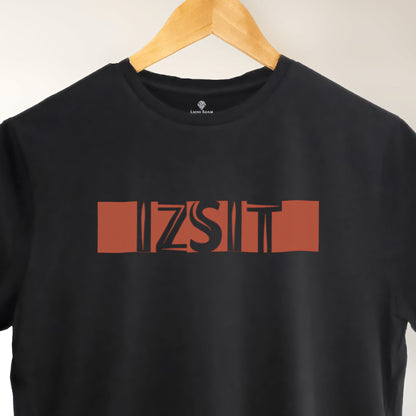 Izsit | Black T Shirt | Lions Roam